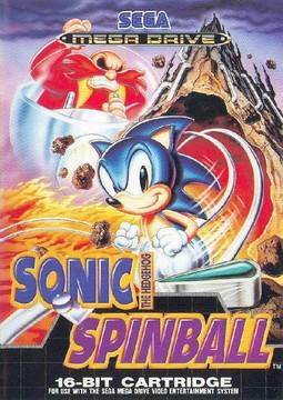 Sonic the Hedgehog Spinball Mega Drive (k&auml;ytetty)