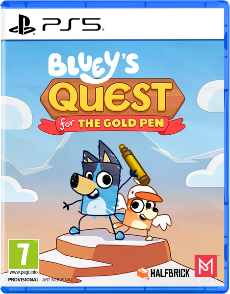 Bluey's Quest for the Gold Pen PS5