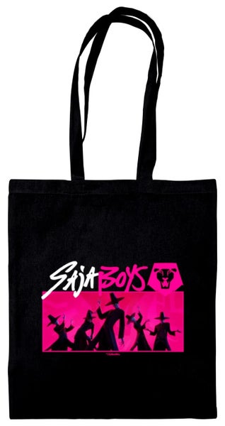 Tote Bag K-Pop Demon Hunters (Saja Boys) Black