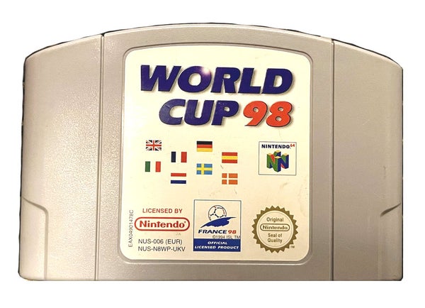 World Cup 98 N64 (k&auml;ytetty)