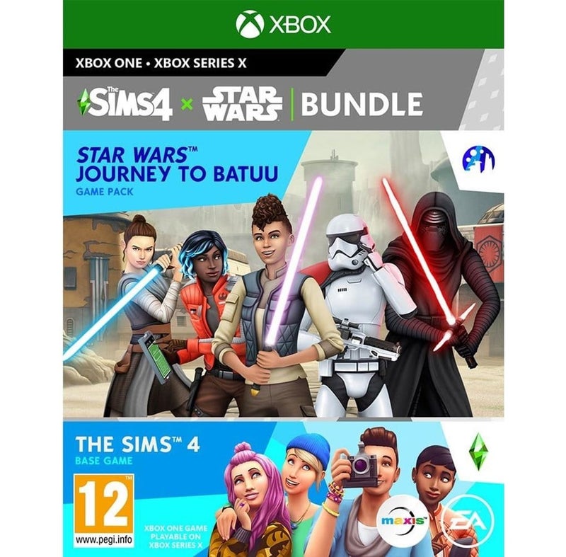 The Sims 4 Star Wars Journey to Batuu Game Pack Bundle XBOX