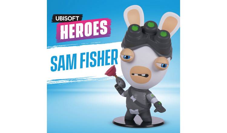 Ubisoft Heroes Chibi Rabbid Sam Fisher Figurine