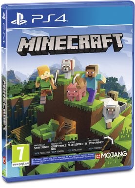 Minecraft PS4 kansikuva