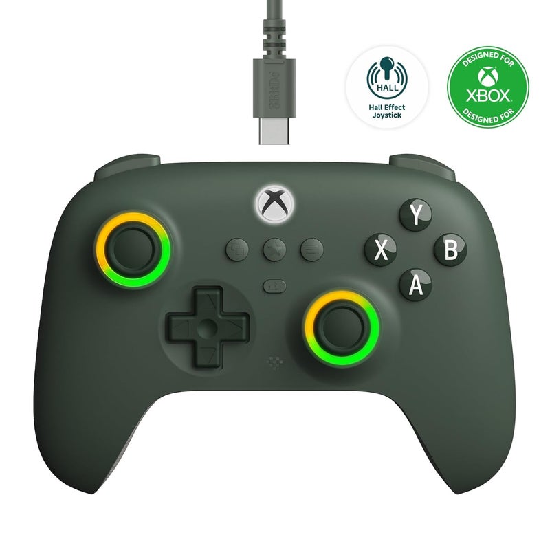 8BitDo Ultimate C Wired Controller for Xbox Dark Green