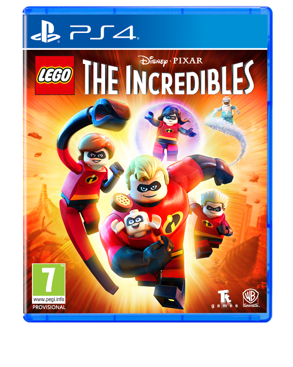 Lego The Incredibles PS4 kansikuva