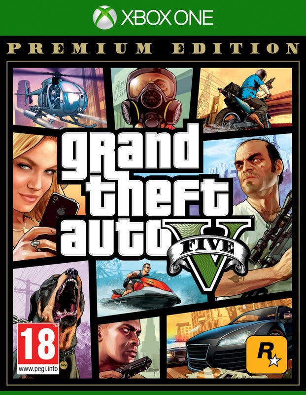 Grand Theft Auto V Premium Online Edition Xbox One kansikuva