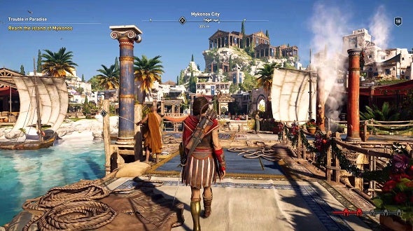 Assassins Creed Odyssey PS4 pelikuva