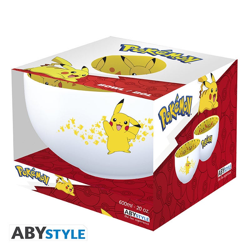 POKEMON - kulho / syv&auml; lautanen - 600 ml Pikachu